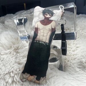 Handmade Anime My HeroAcademia Dabi Anxiety Relief Plush Keychain